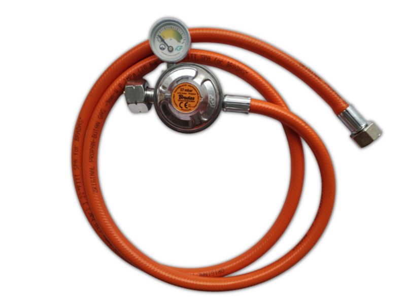 Zestaw przyłączeniowy do kuchni gazowej GAZ-BUT 150 cm z manometrem - 1 szt