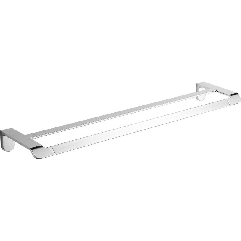 Podwójny wieszak na ręcznik Mexen Lea chrom 63 cm 2 szt.