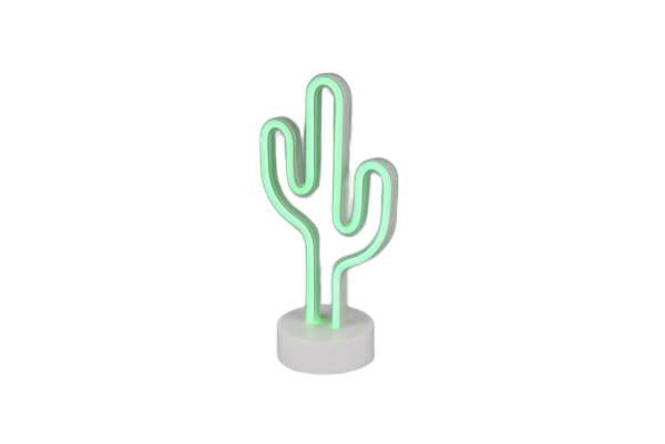 Lampa stołowa RL Cactus biało-zielona LED 1.8W IP20 wym: 29.5 x 15 x 10 cm tworzywo sztuczne - 1 szt.