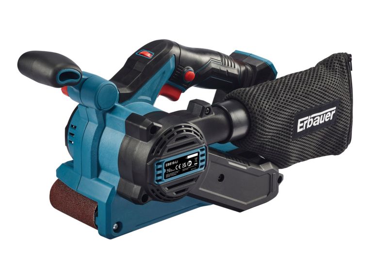 Szlifierka taśmowa Erbauer 18 V bez akumulatora
