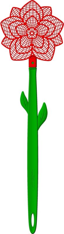 Packa na muchy Bros kwiatek czerwona