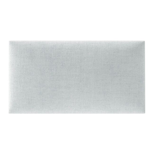 Panel ścienny tapicerowany Stegu Mollis prostokąt 30 x 15 cm srebrny