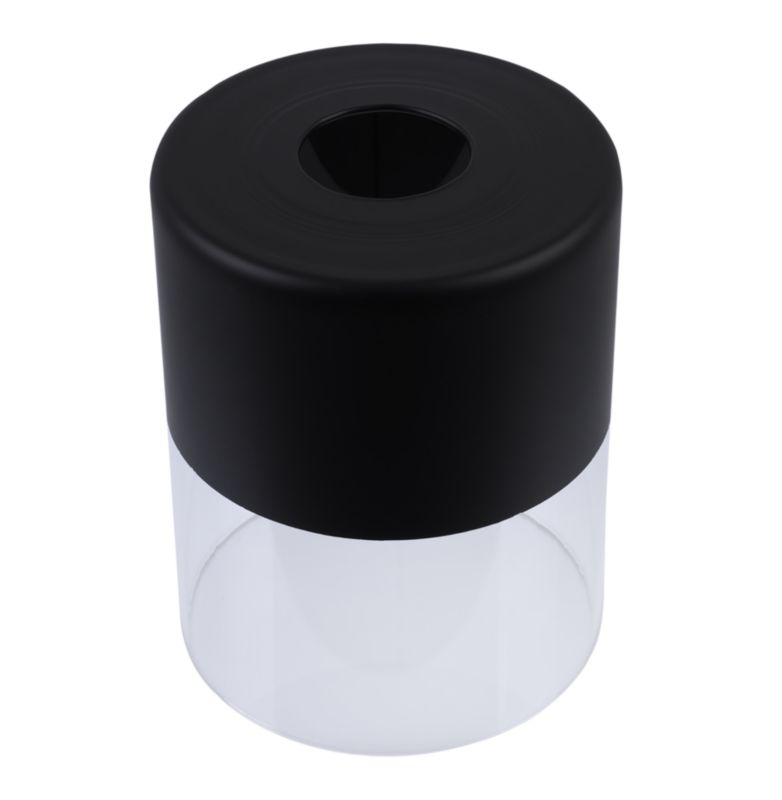 Klosz do lampy wiszącej Light Home LH Roma E27 czarny szklany 12x15cm 1szt.