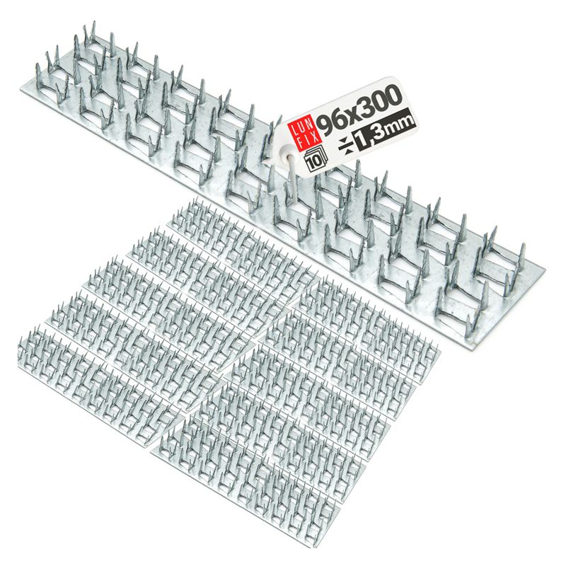 Płytka kolczasta Lun Fix 96x300 mm 10 szt.