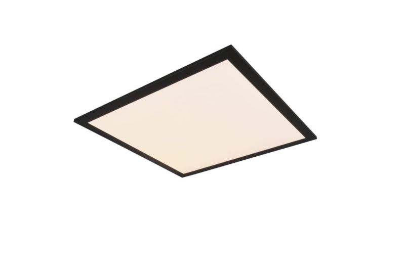 Plafon sufitowy RL Alpha czarno-biały LED 18W 3000K 2300 lm IP20 wym: 5 x 45 x 45 cm metal - 1 szt.