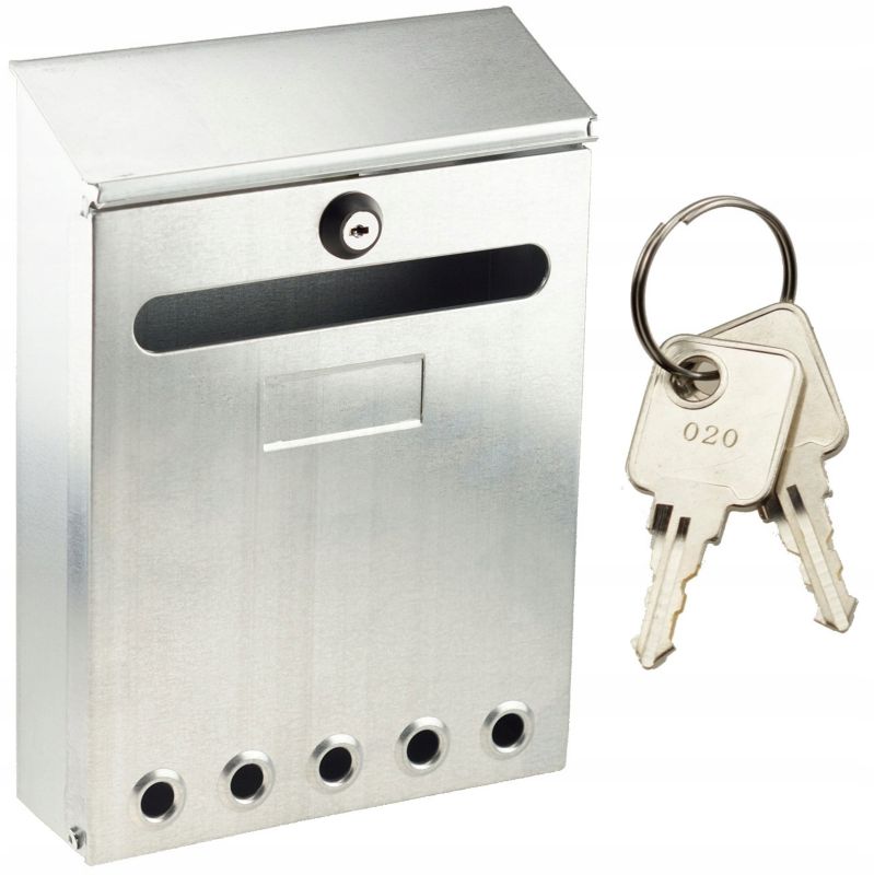 Skrzynka Na Listy FEINZ Pocztowa Smart Srebrna 25X18X6 1 szt.