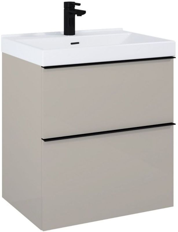 Szafka podumywalkowa wisząca Elita Look 60x44,9x63,5 cm fume matt beżowa 1 szt.