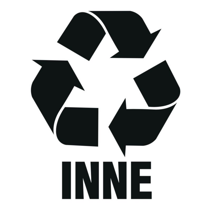 Naklejka na kosz do segregacji śmieci Inne