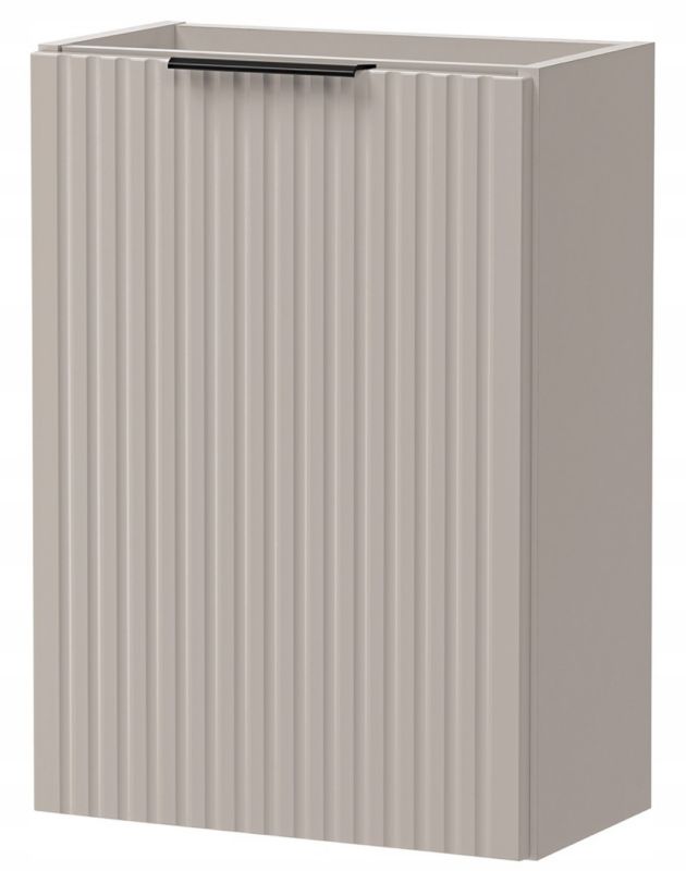 Szafka pod umywalkę Furnidea 40 cm wisząca ryflowana kaszmir Adel 1 szt.