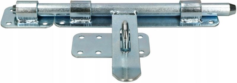 Zasuwa do drzwi bram zasuwka KOTARBAU 270 mm srebrny 1 szt.