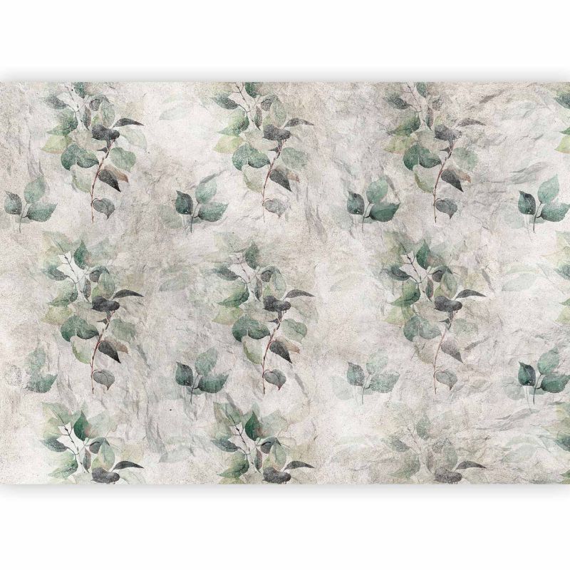 Fototapeta samoprzylepna Artgeist Liście beżowa 147x105 (3 części) 10154aa rolka 1 szt