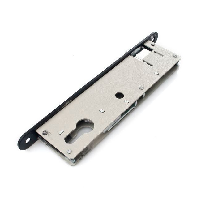 Zamek wpuszczany Jania 72 / 34 rolkowy na wkładkę RZB - 4