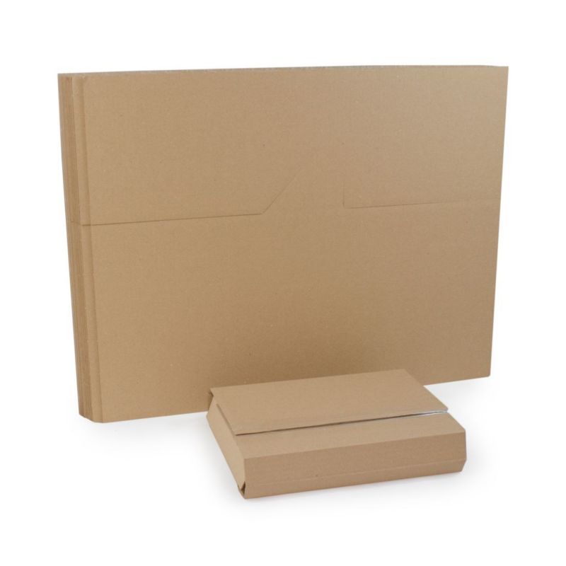 Owijka Neopak MERLIN B4 Płaska KRAFT 10 sztuk Zabezpieczenie Książki 355x260x60 10 szt.