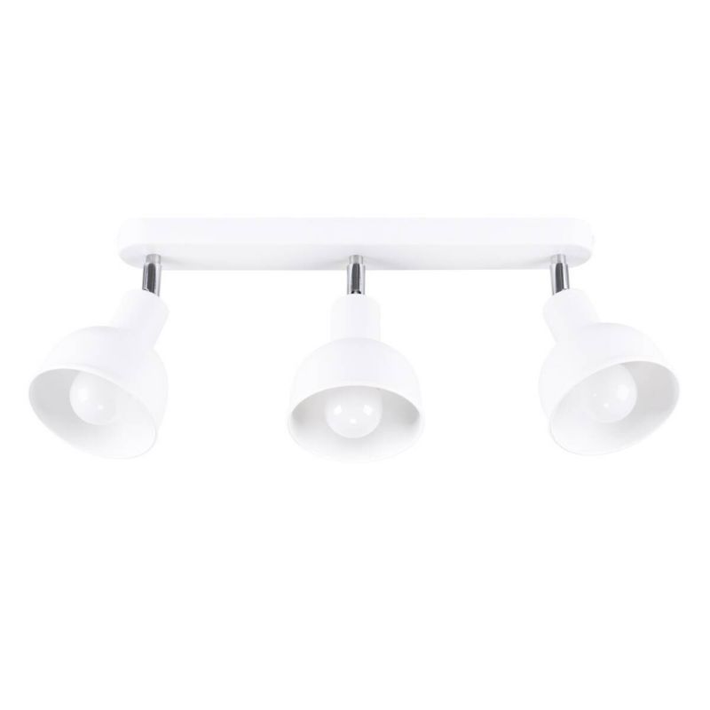 Oprawa sufitowa Sollux Lighting Elba biały 3 x E27 x IP20 wym: 18,5 x 24 x 59 cm - 1 szt.