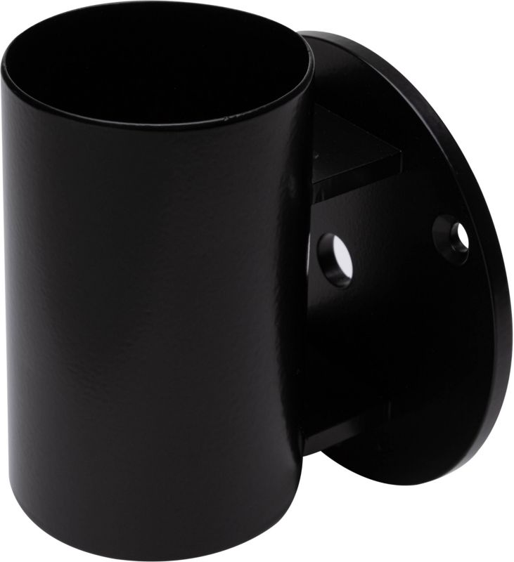 Mocowanie słupka Kornik 50 mm pionowe czarne