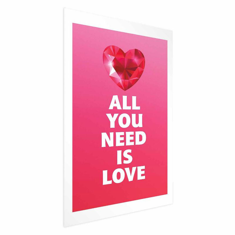 Plakat Artgeist Zjawiskowe serce 29,7x42 cm bez ramy z marginesem 1 szt