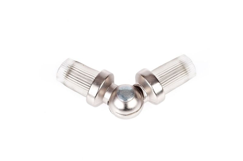 Łącznik kątowy Colours nikiel 16 mm