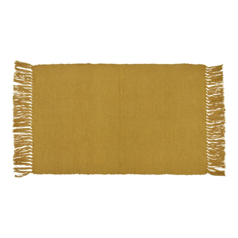 Dywanik 50 x 80 cm musztardowy