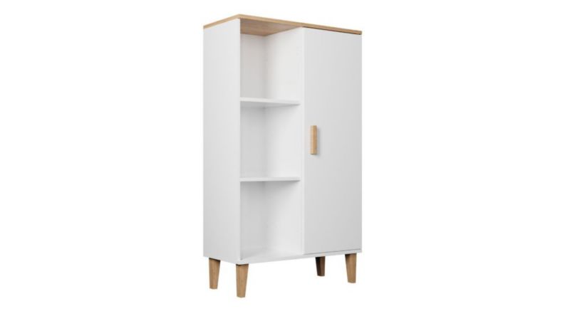 Regał Kocot Meble DENVER biały/hikora 1 szt.