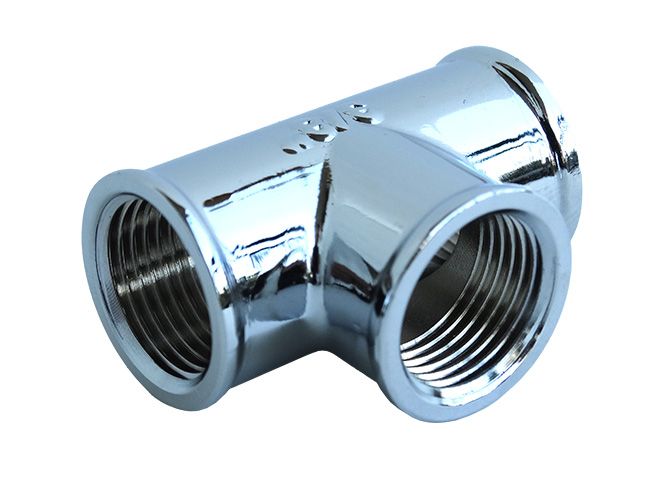 Trójnik 3/8” chrom