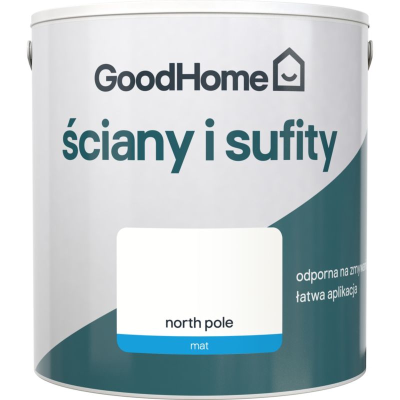 Farba GoodHome Ściany i Sufity north pole 2,5 l