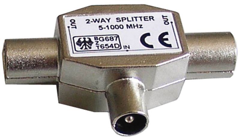 Trójnik antenowy DPM Solid metalowy odwrotny