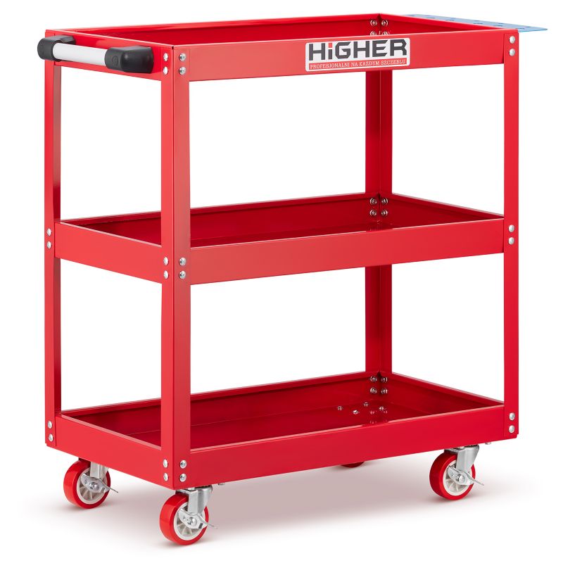 Wózek warsztatowy narzędziowy 3 półki HIGHER 175 kg 1 szt