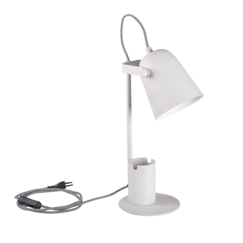 Lampa biurkowa Kanlux Raibo biała 1 x E27 x 5W IP20 wym: 38 x 15 x 15 cm metal - 1 szt.