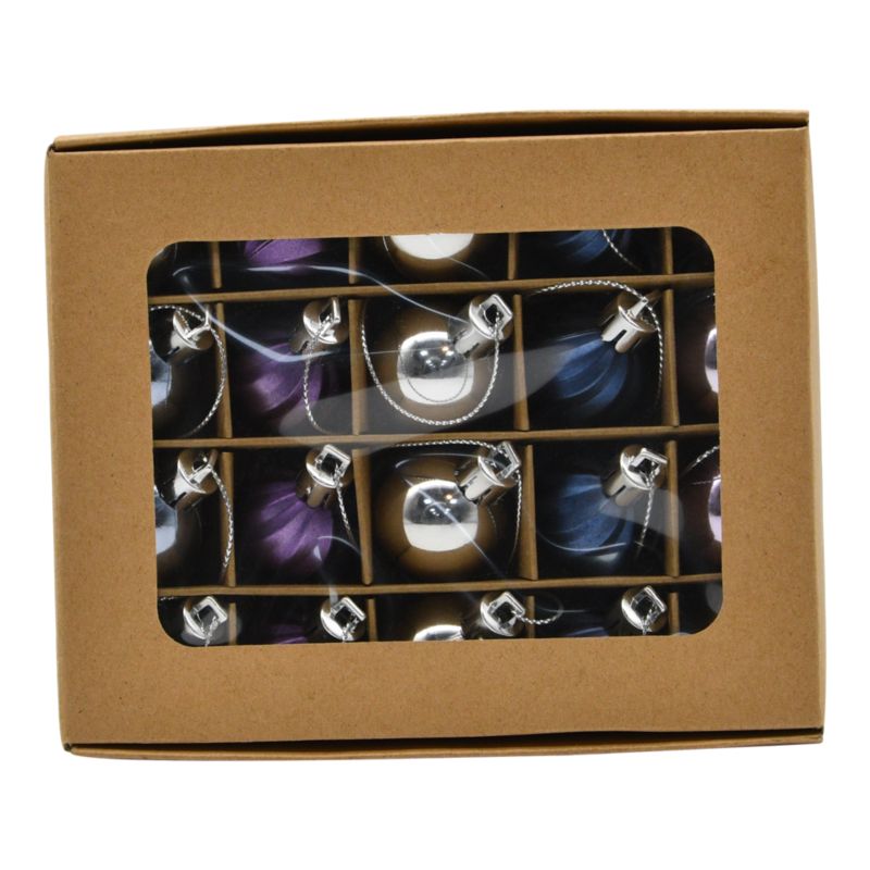 Bombki Wonderland 3 cm 20 sztuk mix