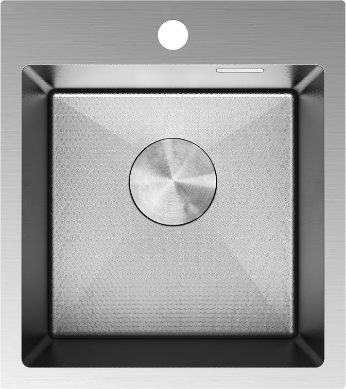 Zlewozmywak stalowy wpuszczany Mexen Solix inox 400x450 mm 1-komorowy 1 szt.