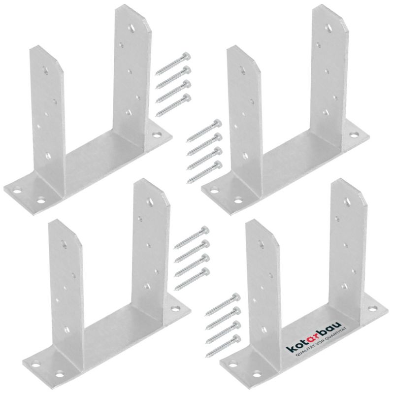 Podstawa słupa KOTARBAU tt przykręcana 90 mm 4 szt.
