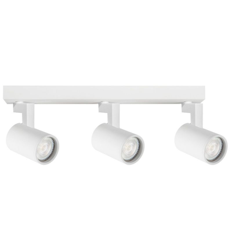 Lampa sufitowa Polux Lynx biała 3 x GU10 x 10W wym: 12,3 x 38 x 5,5 cm - 1 szt.