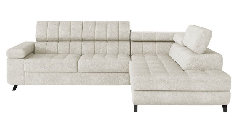 Narożnik z funkcją spania MIRJAN 24 Nord prawy szarobeż 1 szt.