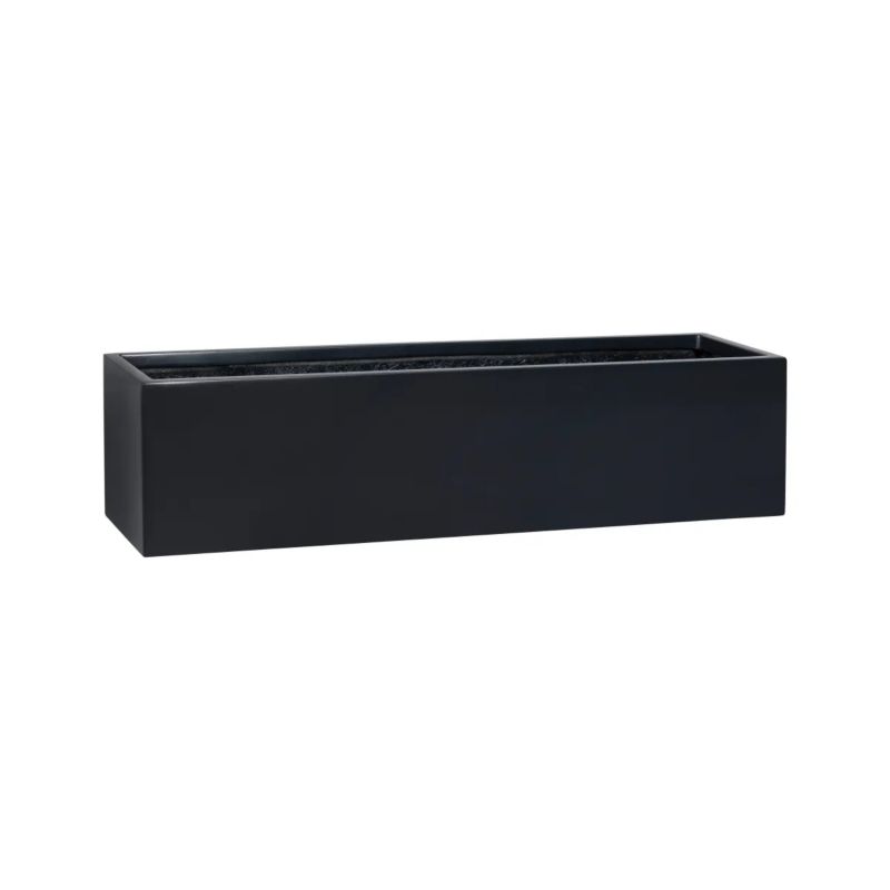 Doniczka Lechuza Z Włókna Szklanego Na Taras Do Domu D109A antracyt Mat 1 szt