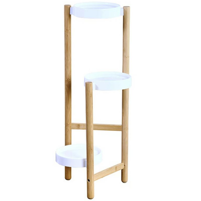 Kwietnik Stojący Kesper Bambusowy Brązowy 21x9x72 cm 1 szt.