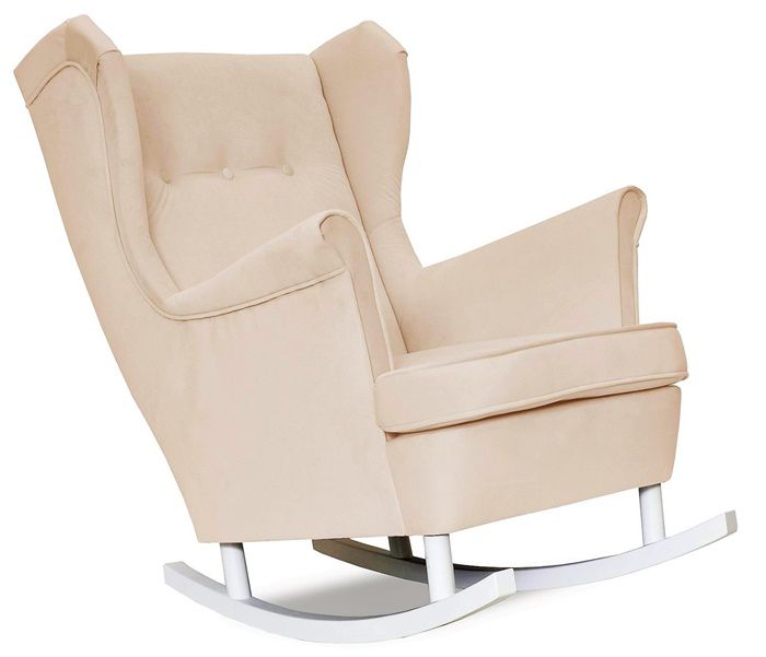 Fotel uszak do salonu bujany Family Meble ARI jasny beż 1szt