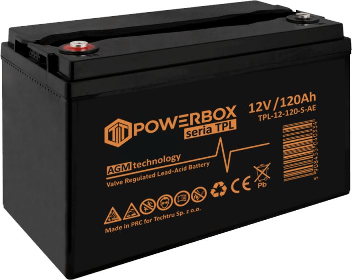 Akumulator Texas Bezobsługowy 12V 120Ah S VRLA AGM 1 szt.