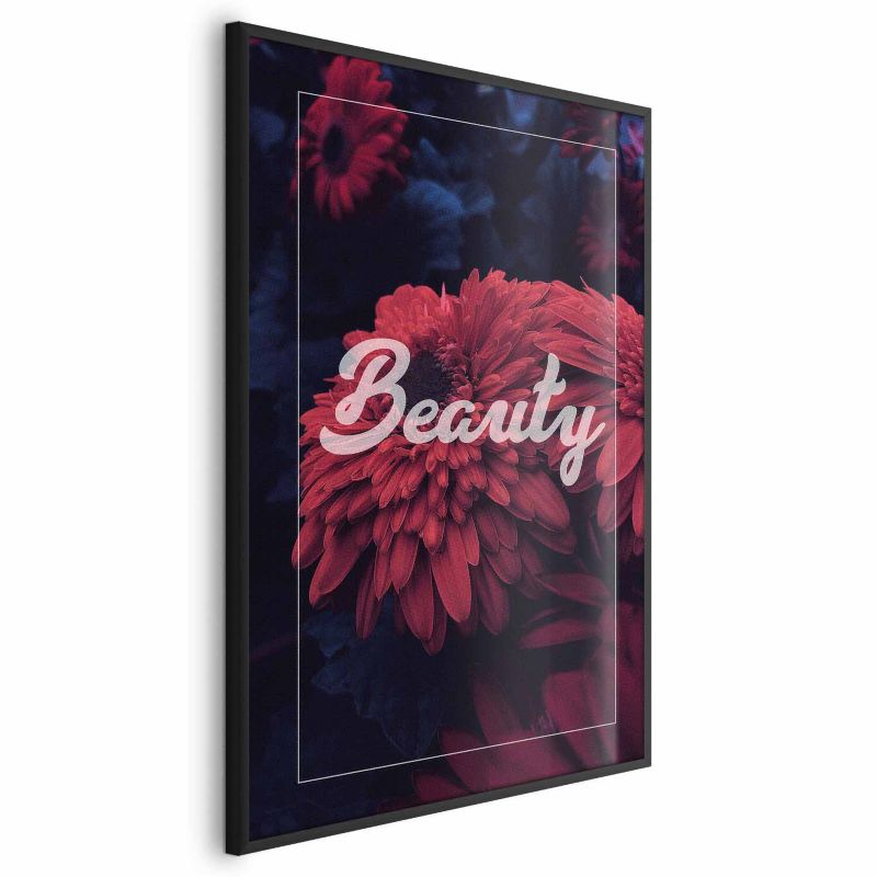 Plakat Artgeist Beauty 21x30 cm z ramą czarną 1 szt