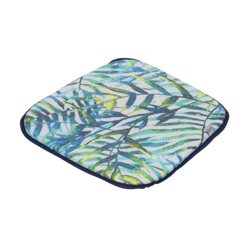 Poduszka na siedzisko Patio Paproć Dodo turkusowa