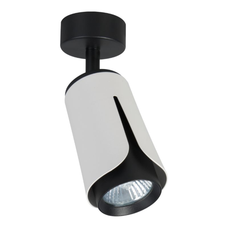 Lampa 1 punktowa, DPM, biało-czarna, 1szt