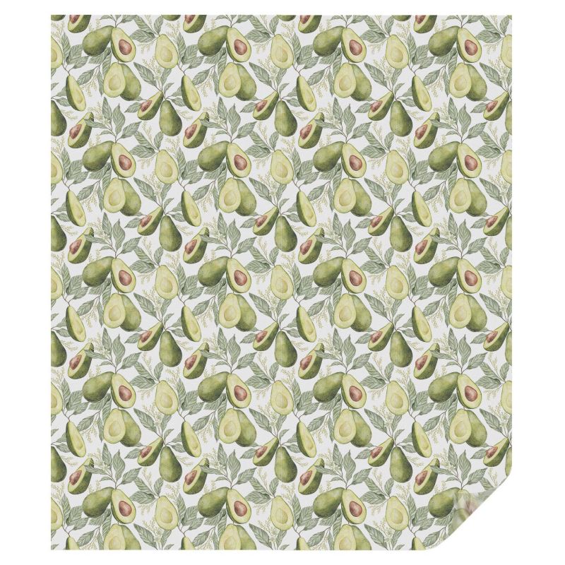 Folia Witrażowa Tulup 100x116 cm Samoprzylepna na Okno Delikatny awokadowy wzór 1 rol.