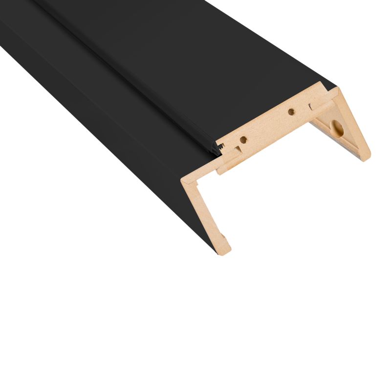 Belka ościeżnicy regulowana Fortia 215-235 mm 70 do drzwi bezprzylgowych czarna premium