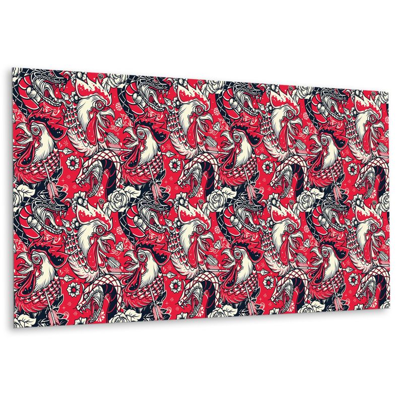 Panel samoprzylepny Tulup 100x50 cm Wąż i Kogut 1 szt.