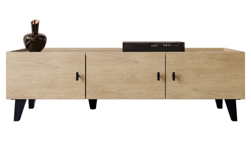 Szafka RTV MIRJAN 24 Vurkizo 150 3D dąb cremona 1 szt.