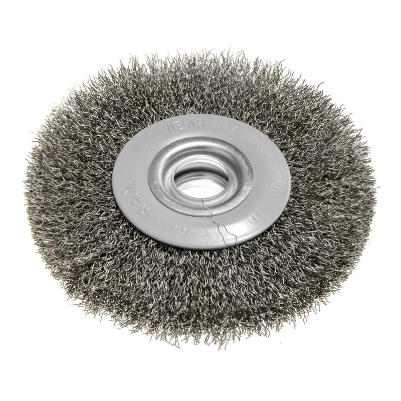 Szczotka druciana tarczowa GRAPHITE 125 x 20 mm, drut karbowany, stalowy 1 szt