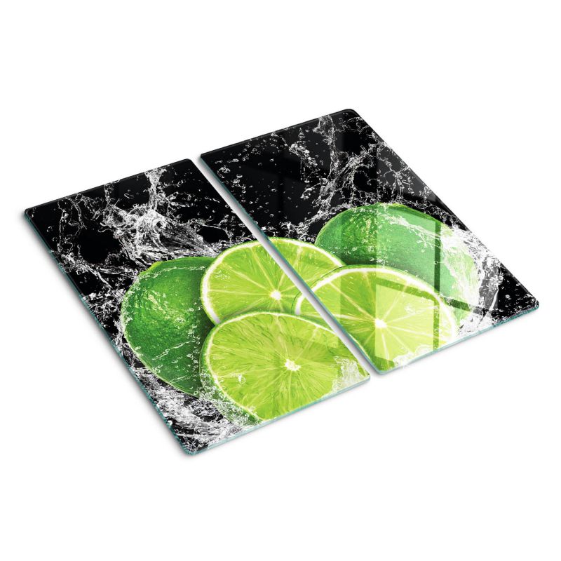 Deska szklana Tulup 2x30x52 cm Limonki Woda 1 szt.