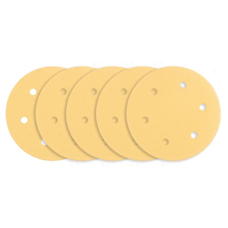 Krążek ścierny na rzep GRAPHITE 225 mm gradacja K120 5 szt.