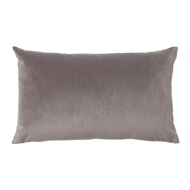 Poduszka GoodHome Valgreta 30 x 50 cm jasnoszara