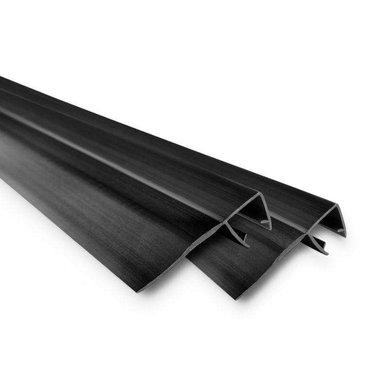 Uszczelka piórkowa Armazi do szyby 5-6 mm 90 czarna2 szt.