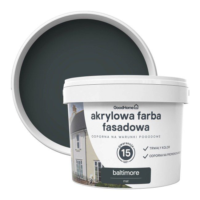 Farba elewacyjna GoodHome baltimore 10 l